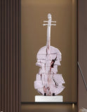 SOGA 75cm Crystal Violin Sculpture – Home Decor