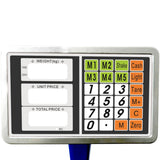 SOGA 2X 150kg Electronic Digital Platform Scale Computing Shop Postal Weight Blue