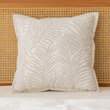 SOGA 2X 45cm Elegant Palm Leaf Texture & Jacquard Square Throw  Pillow