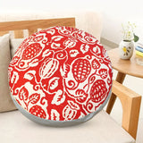 SOGA 2X 45cm Red Premium Polyester Cotton Cushion with EPP Particle Insert for Enhanced Comfort