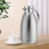 SOGA 2X 2.3L Silver Double-Wall vacuum with 2 layers stainless steel Construction Thermal Flask