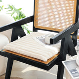 SOGA Cream Corduroy Cushion Soft Plush Backrest Pillow