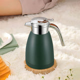 SOGA 2X 1.2L Stainless Steel Water Bottle Insulated Vacuum Flask Water Coffee Jug Thermal Green