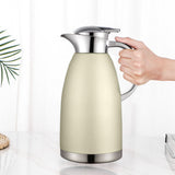 Soga 2.3L Gold Color 3-Layer Vacuum Insulated Stainless Steel Flask  Ideal for Home and office