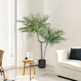 SOGA 2X 120cm Nandina Heavenly Bamboo Tree Artificial Plant Home Accent Decor