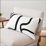 SOGA 2X 30x50cm French Cushions – 14cm Thick Cotton Seat Pads
