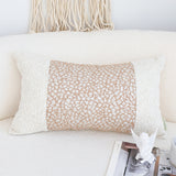 SOGA 35x55cm White Cushion – Decorative Accent for Lounging