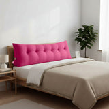 SOGA 180cm Pink Triangular Wedge Bed Pillow Headboard Backrest Bedside Tatami Cushion Home Decor