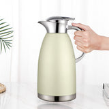 Soga 1.8L GoldColor 3-Layer Vacuum Insulated Stainless Steel Flask  Ideal for Home and Office