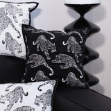 SOGA 2X 45cm Throw Pillow Black Leopard Light Luxury Decorative Cushion for Living Room