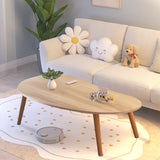 SOGA 80x40cm Living Room Nordic  Coffee Table Modern Style