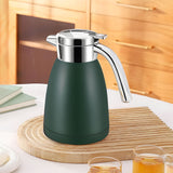 SOGA 2X 1.2L Stainless Steel Water Bottle Insulated Vacuum Flask Water Coffee Jug Thermal Green