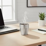 SOGA 175ml Stainless Steel Cups Set of 6 Reusable Durable Silver Drinking Tumblers