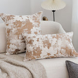 SOGA 2X 35cm Rustic Weathered Paint Effect Decorative Lumbar Throw Pillow