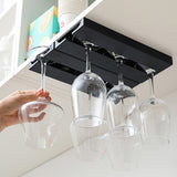 SOGA 33.3cm Wine Glass Holder Hanging Stemware Storage Organiser Kitchen Bar Restaurant Decoration