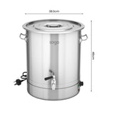 SOGA 33L Stainless Steel URN Commercial Water Boiler 2200W