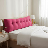 SOGA 180cm Pink Triangular Wedge Bed Pillow Headboard Backrest Bedside Tatami Cushion Home Decor