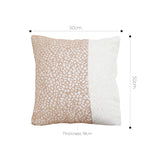 SOGA Plush French Style Seat Cushion – 50x50cm, 18cm Thick Pad