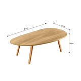 SOGA 2X 80x40cm Living Room Nordic Coffee Table Modern Style