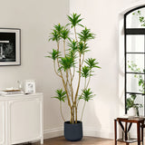 SOGA 170cm Lily Bamboo Plant Tree Living Room Artificial Plant Home Accent Decoration