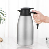 SOGA 2X 1.5L Silver Color 3-Layer Stainless Steel Vacuum Durable Thermal Flask