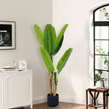 SOGA 2X 160cm Banna Plant Bird of Paradise Tree Artificial Plant Home Accent Decor