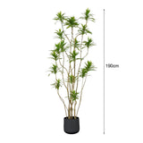 SOGA 190cm Lily Bamboo Plant Tree Living Room Artificial Plant Home Accent Decoration