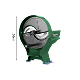 SOGA Commercial Manual Vegetable Fruit Slicer Kitchen Cutter Machine Green