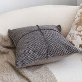 SOGA 2X 45cm Modern Herringbone Textured Woven Square Throw Pillow