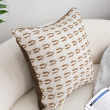 SOGA 2X 50x50cm French Cushions – 18cm Thick Cotton Floor Pads