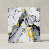 SOGA Peel & Stick Floor and Wall Tiles 60 x 60cm 10 Pack Blue Agate Faux Marble