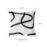 SOGA 2X 45x45cm French Cushions – 15cm Thick Cotton Floor Pads