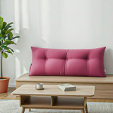 SOGA 100cm Pink Triangular Wedge Bed Pillow Headboard Backrest Bedside Tatami Cushion Home Decor