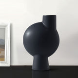 SOGA 17.8x26.7cm Small Ornament a Modern Abstract Vase Decorative Object Unique Shape with Narrow Neck for Home Decor