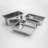 SOGA 6X Gastronorm GN Pan Full Size 1/3 GN Pan 20cm Deep Stainless Steel Tray