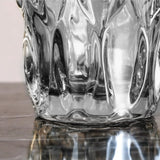 SOGA 29.5cm Glass Grey Vase Crystal VASE Thick Modern, Home Decor