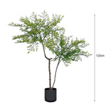 SOGA 120cm Nandina Heavenly Bamboo Tree Artificial Plant Home Accent Decor