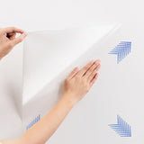 SOGA 45cmx500cm Clear Dry Erase Adhesive Whiteboard Wall Surface Peel Sticker Sheet