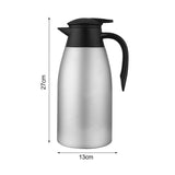 SOGA 2X 1.5L Silver Color 3-Layer Stainless Steel Vacuum Durable Thermal Flask