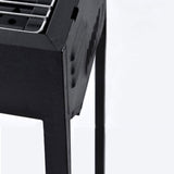 SOGA 2X 66cm Portable Folding Thick Box-Type Charcoal Grill for Outdoor BBQ Camping