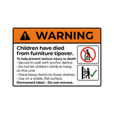 SOGA 2X 38x24cm Black 4 Tier Bookshelf & Cosmetic Storage Organizer Trolley Rack