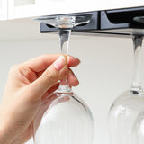 SOGA 2X 33.3cm Wine Glass Holder Hanging Stemware Storage Organiser Kitchen Bar Restaurant Decoration