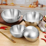 SOGA 15cm Elegant Silver Salad Bowl with Model 201 A Versatile for a  Kitchen Essential