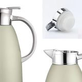 Soga 1.8L GoldColor 3-Layer Vacuum Insulated Stainless Steel Flask  Ideal for Home and Office