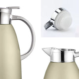 Soga 2.3L Gold Color 3-Layer Vacuum Insulated Stainless Steel Flask  Ideal for Home and office