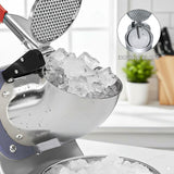 SOGA 2x Commercial 300W Dual Blade Electric Ice Shaver Machine Smoothie Maker