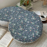 SOGA 45cm Blue Premium Polyester Cotton Cushion with EPP Particle Insert for Enhanced Comfort