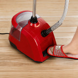 SOGA 2X Garment Steamer Portable Cleaner Steam Iron 80MINS Red