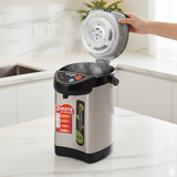 SOGA 2X 3.2L Silver Stainless Steel Electric Thermal Pot Dispenser with 3 Dispensing Modes
