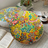 SOGA 45cm Soft Polyester-Cotton Pillow with Eco-Friendly EPP Particle Insert Home Decor